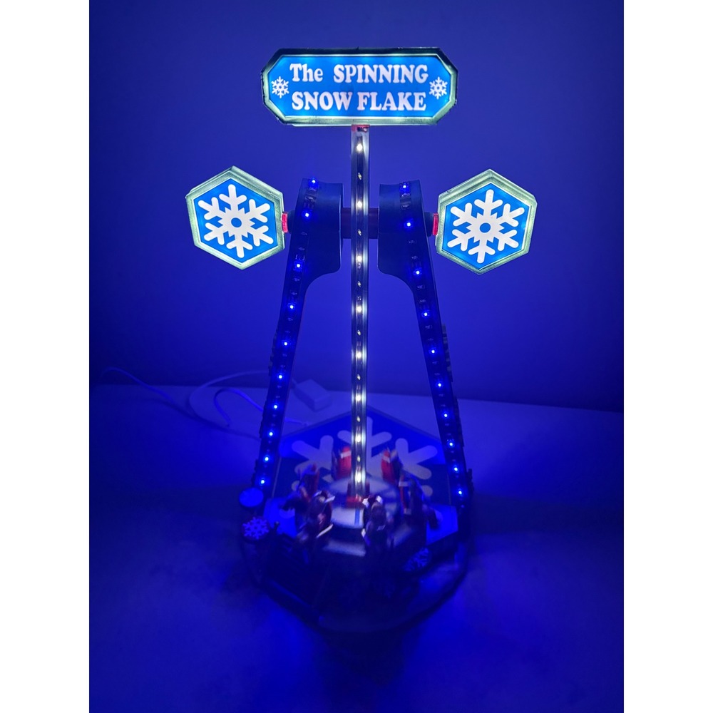 Lemax The Spinning Snowflake in excellent used working condition